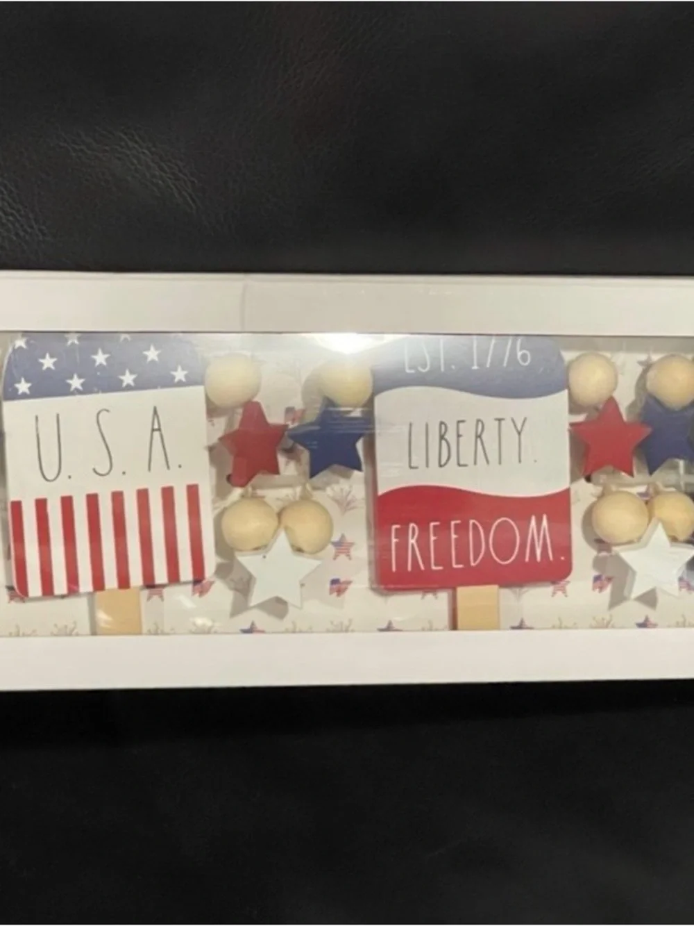 Rae Dunn Patriotic Garland USA - Patriotic Rae Dunn USA Garland